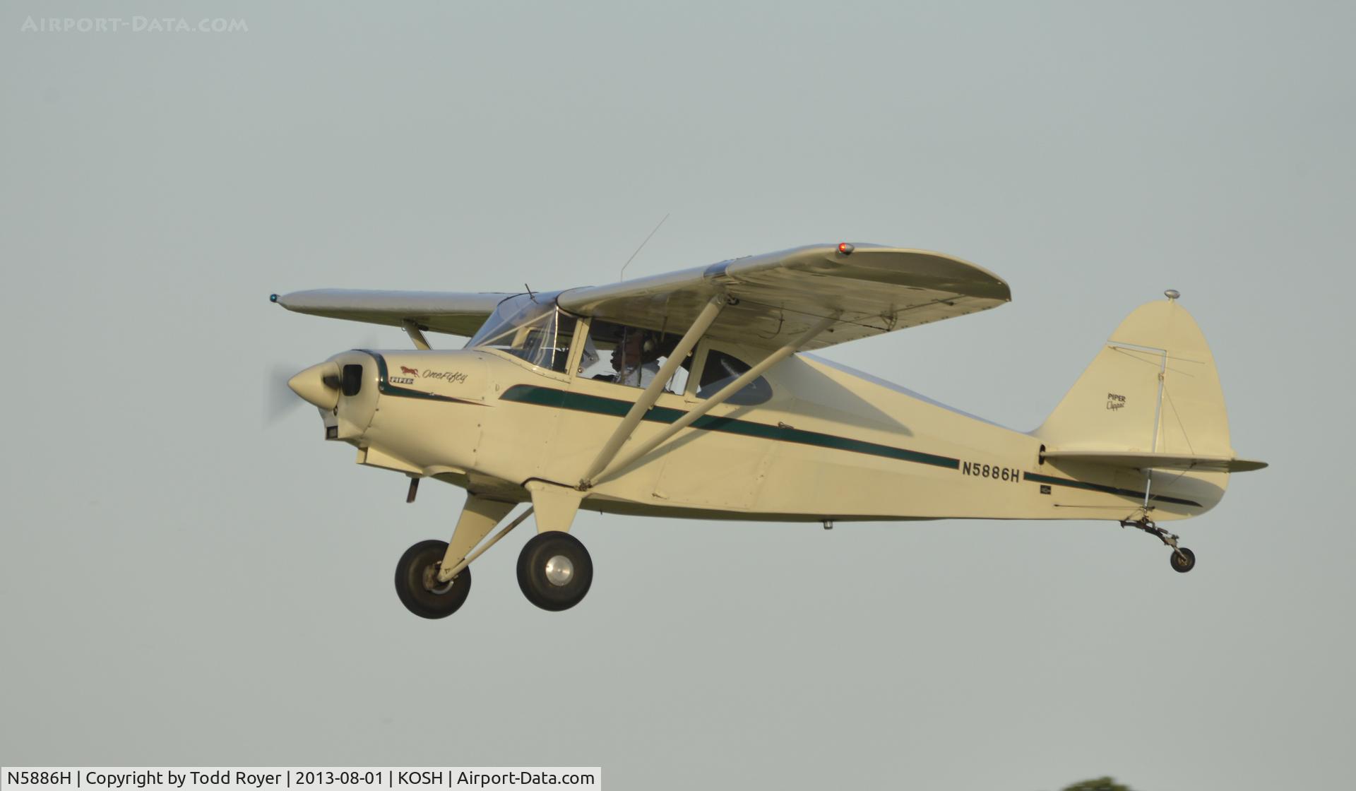 N5886H, 1949 Piper PA-16 Clipper C/N 16-503, Airventure 2013
