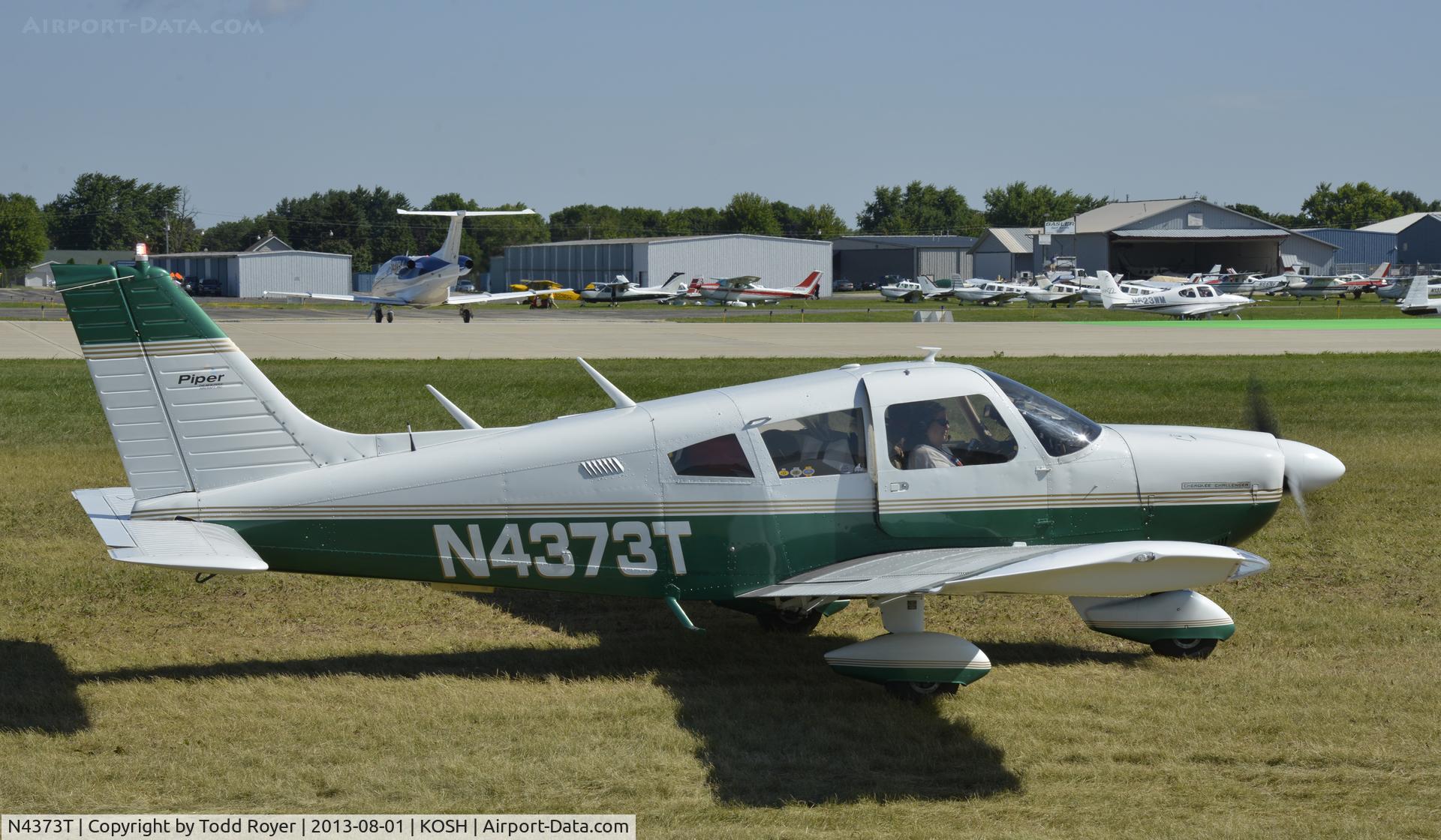 N4373T, 1972 Piper PA-28-180 Challenger C/N E-13, Airventure 2013