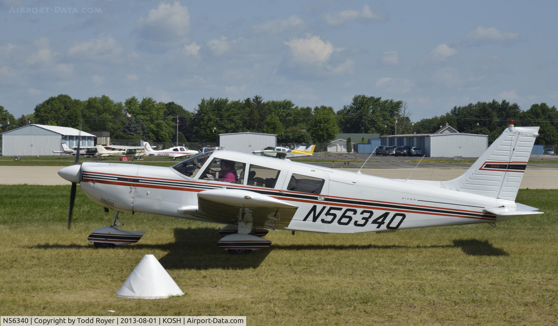 N56340, 1973 Piper PA-32-300 Cherokee Six Cherokee Six C/N 327340173, Airventure 2013