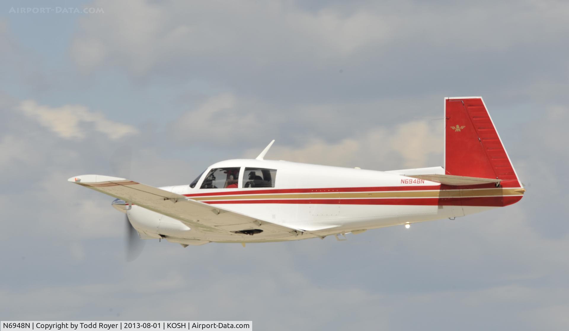 N6948N, 1968 Mooney M20C Ranger C/N 680195, Airventure 2013