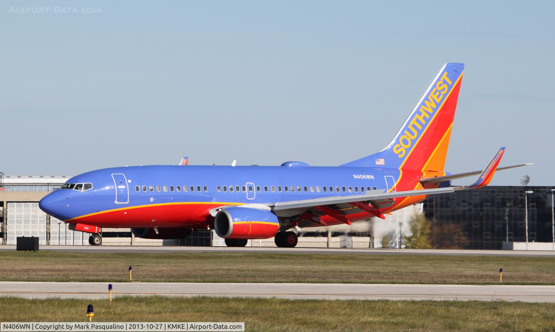 N406WN, 2001 Boeing 737-7H4 C/N 27894, Boeing 737-700