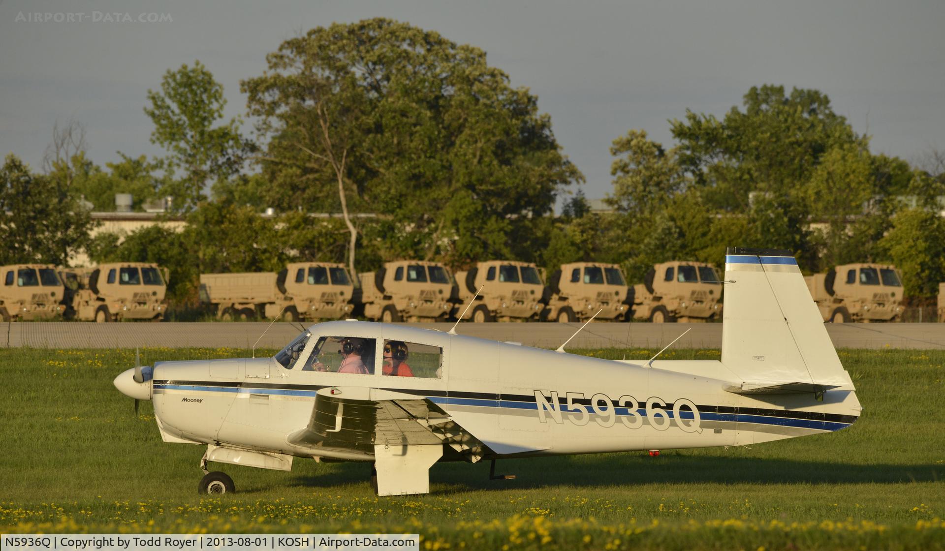 N5936Q, 1965 Mooney M20C Ranger C/N 3180, Airventure 2013