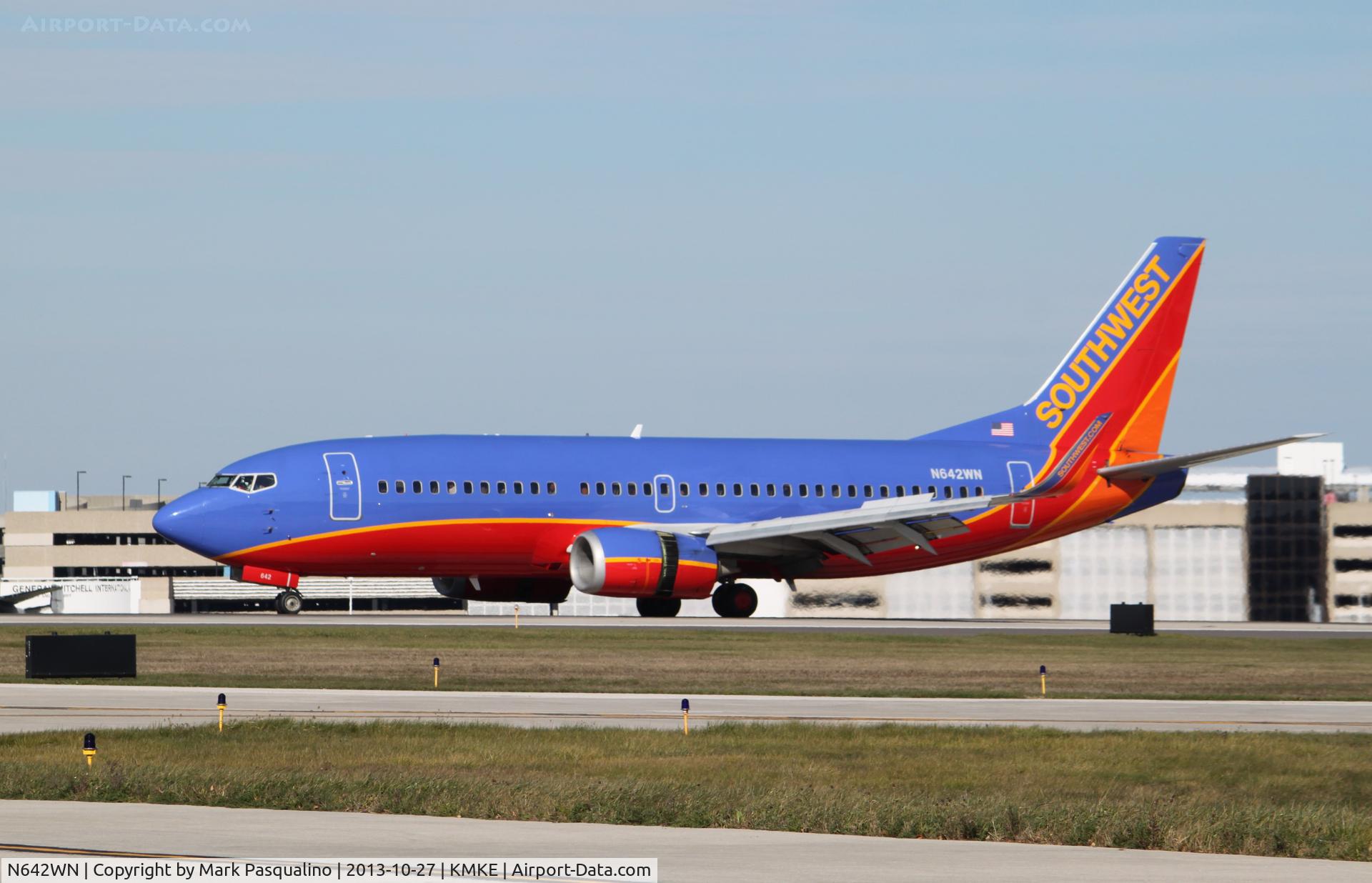 N642WN, 1997 Boeing 737-3H4 C/N 27715, Boeing 737-300