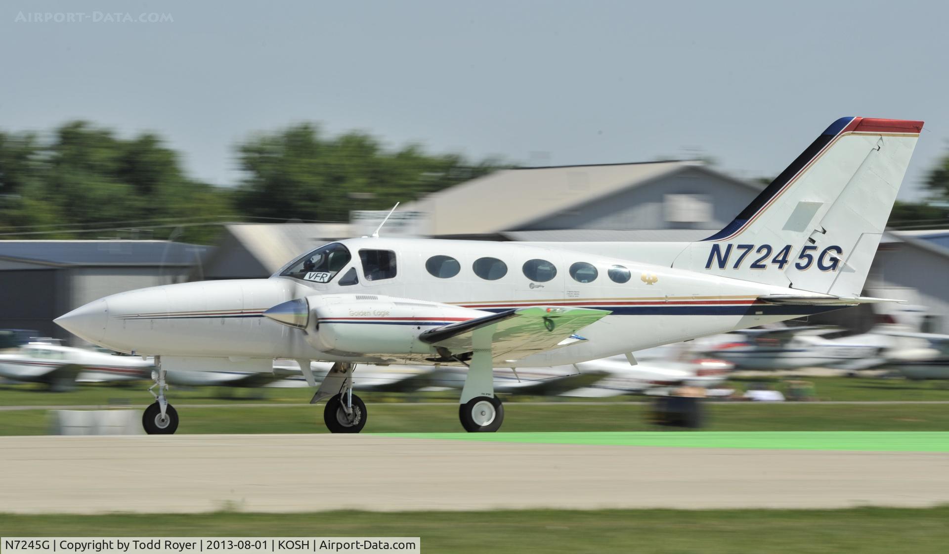 N7245G, 1977 Cessna 421C Golden Eagle C/N 421C0286, Airventure 2013