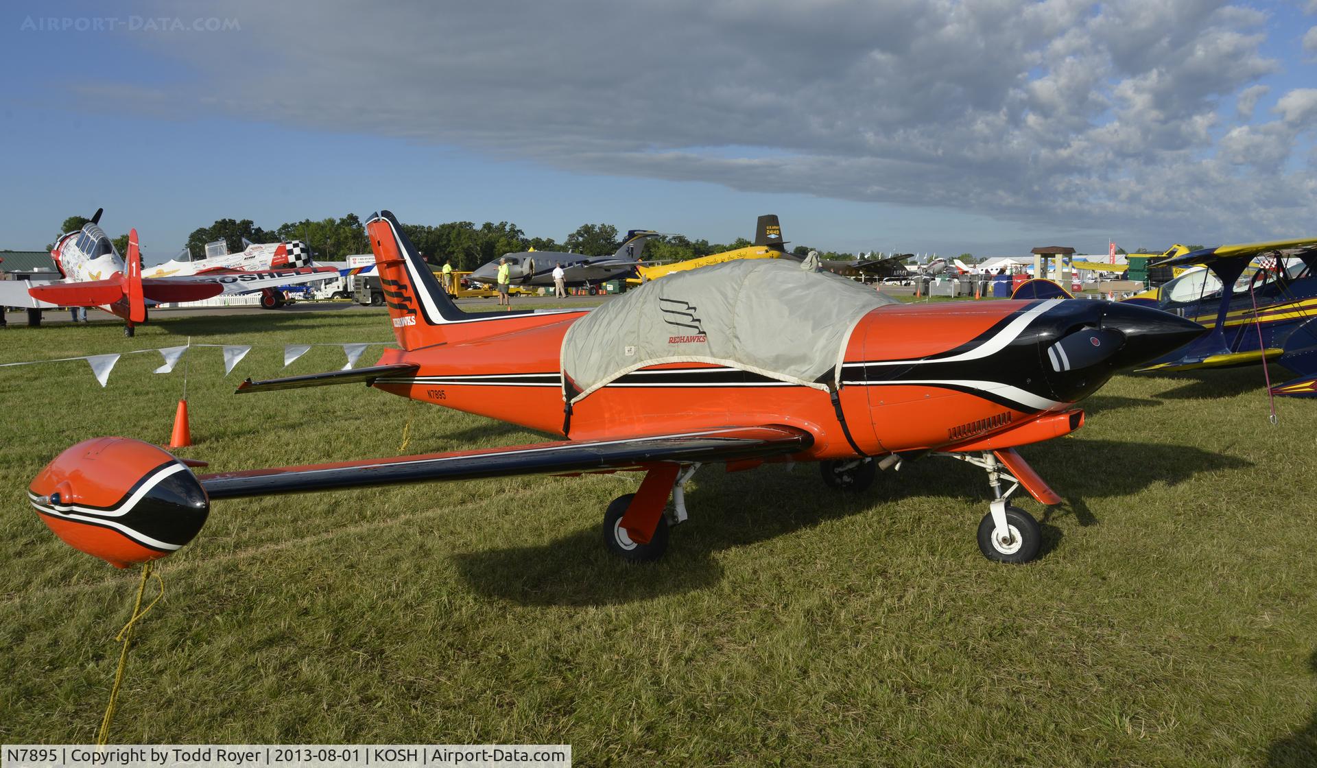 N7895, 1968 SIAI-Marchetti F-260 C/N 123, Airventure 2013