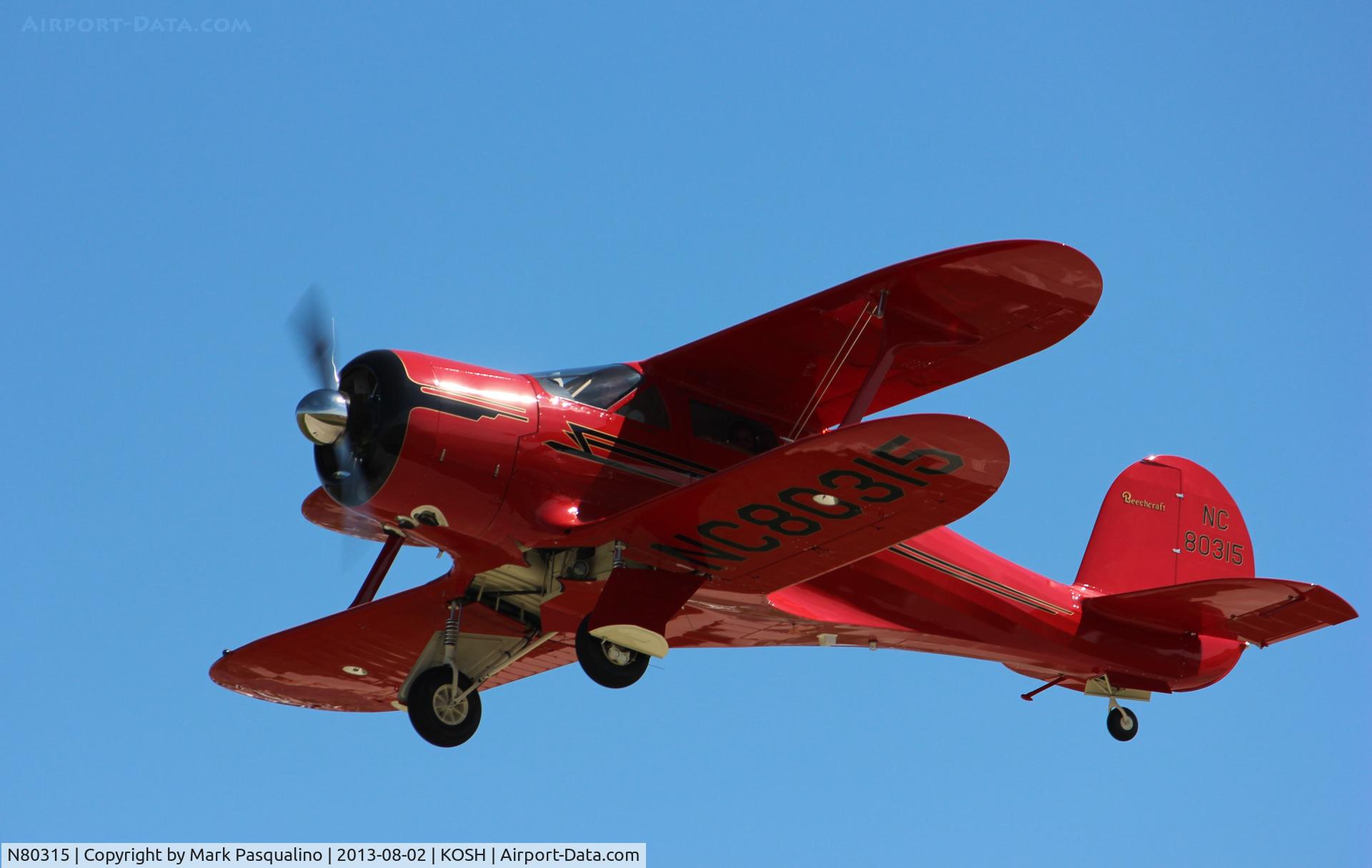 N80315, 1947 Beech G17S C/N B-14, Beech G17S