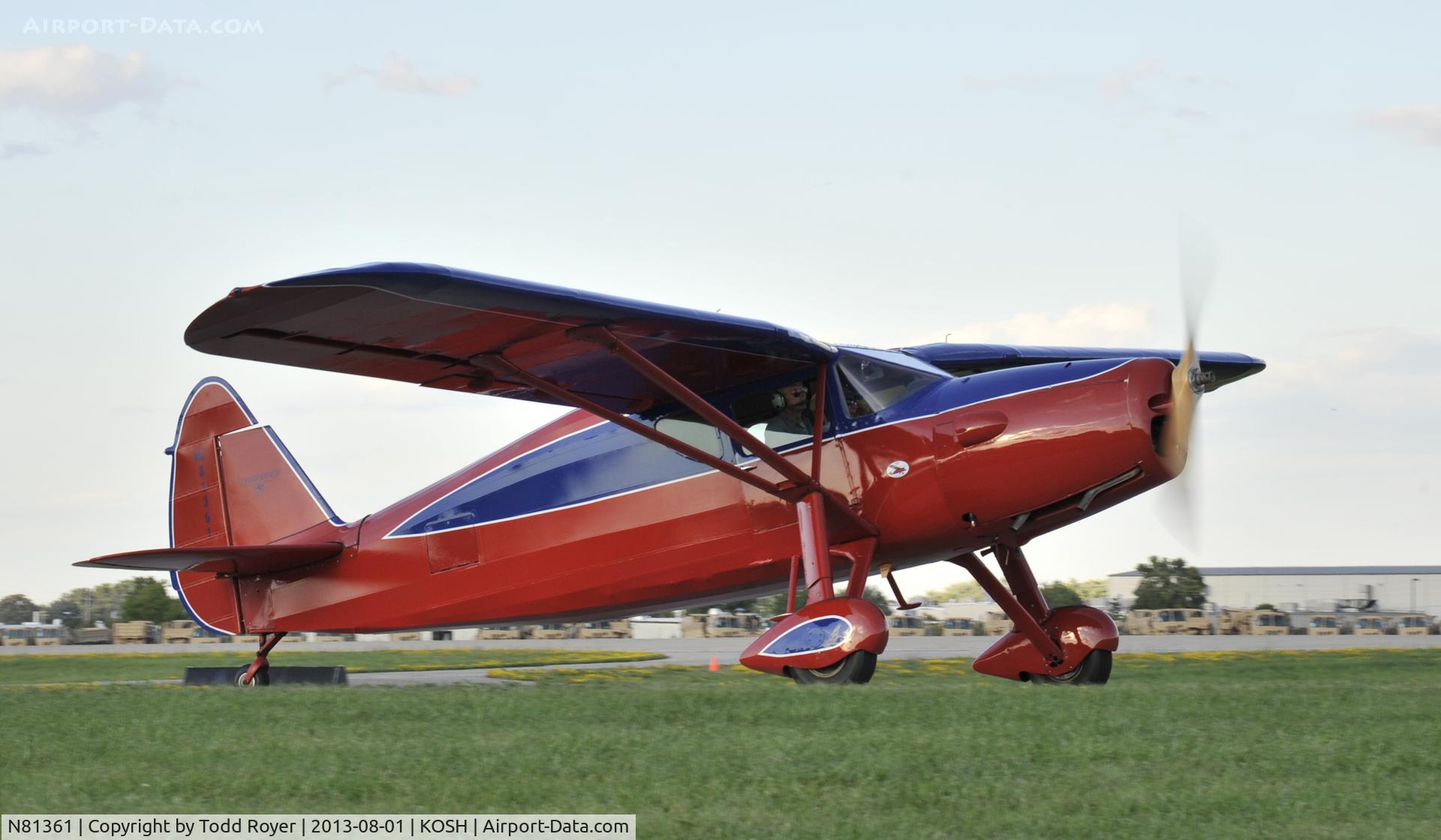 N81361, 1946 Fairchild 24R-46 C/N R46261, Airventure 2013