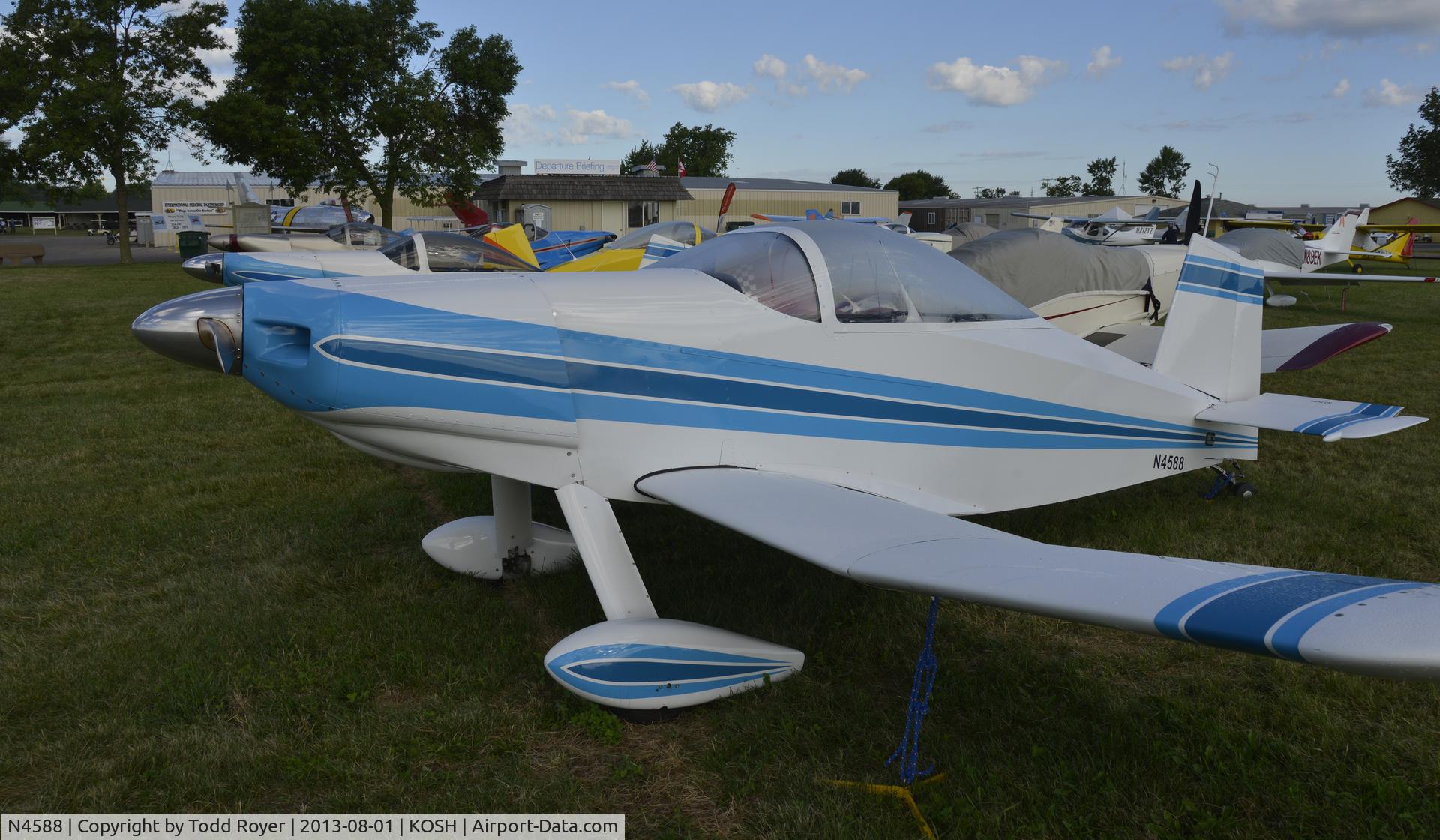 N4588, 1973 Thorp T-18 Tiger C/N 671, Airventure 2013