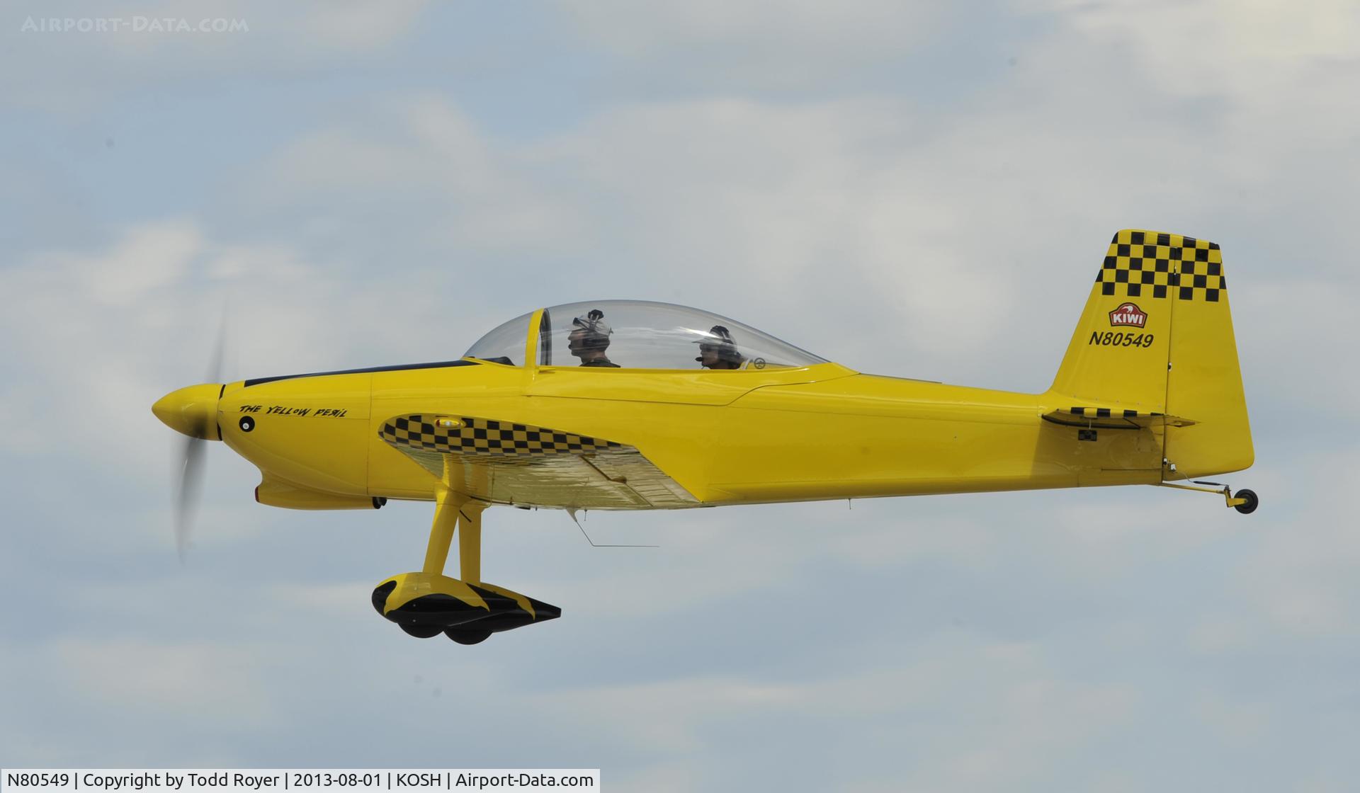 N80549, 2002 Vans RV-8 C/N 80549, Airventure 2013