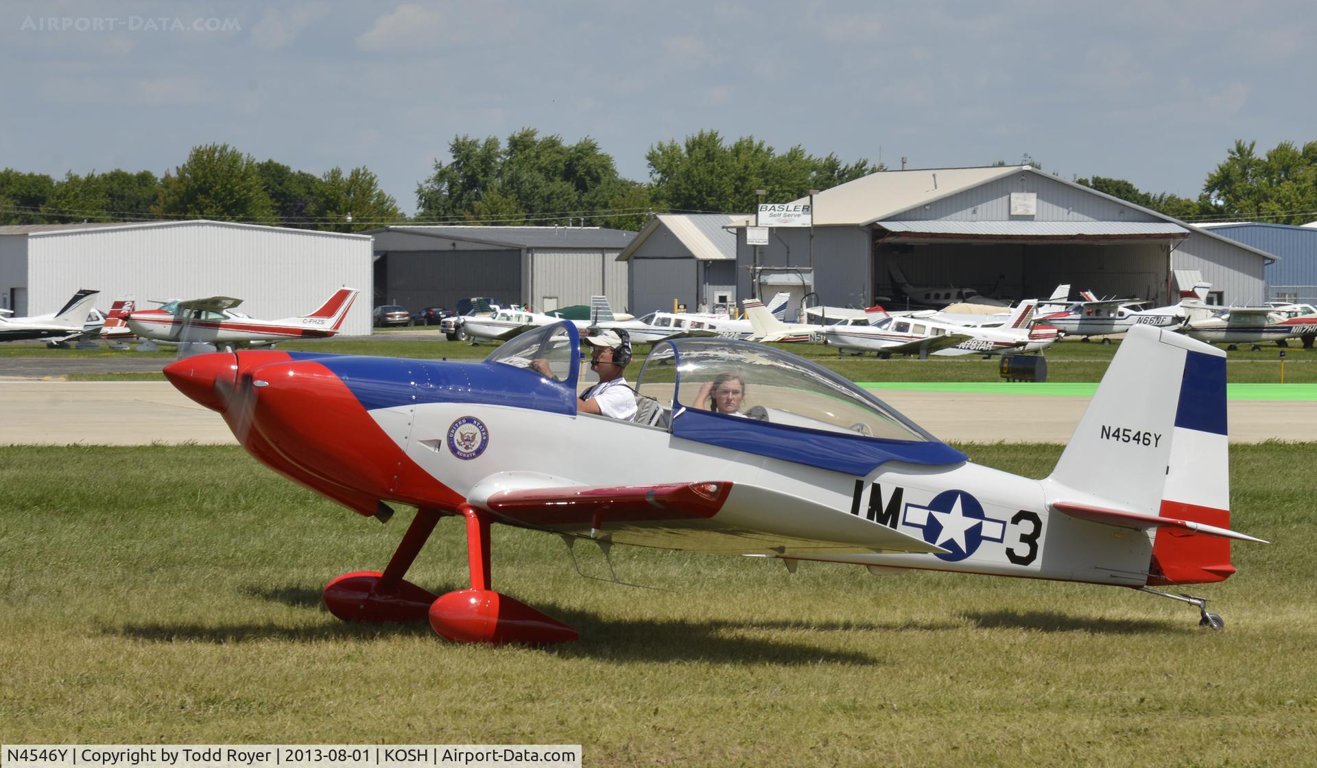N4546Y, 2002 Vans RV-8 C/N 81168, Airventure 2013