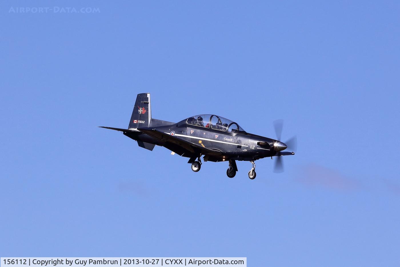 156112, 2000 Raytheon CT-156 Harvard II C/N PF-12, Landing