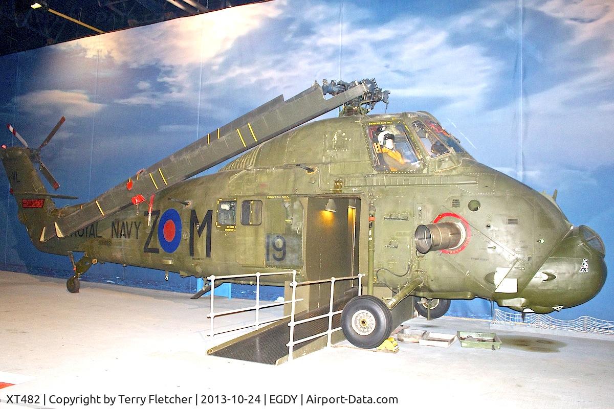 XT482, 1966 Westland Wessex HU.5 C/N WA304, Displayed at the Fleet Air Arm Museum at Yeovilton