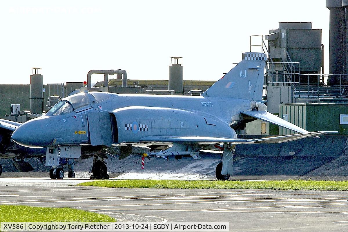 XV586, 1969 McDonnell Douglas Phantom FG1 C/N 3317/9340, Displayed at the Fleet Air Arm Museum at Yeovilton