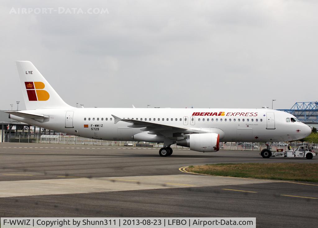 F-WWIZ, 2013 Airbus A320-216 C/N 5729, C/n 5729 - To be EC-LYE