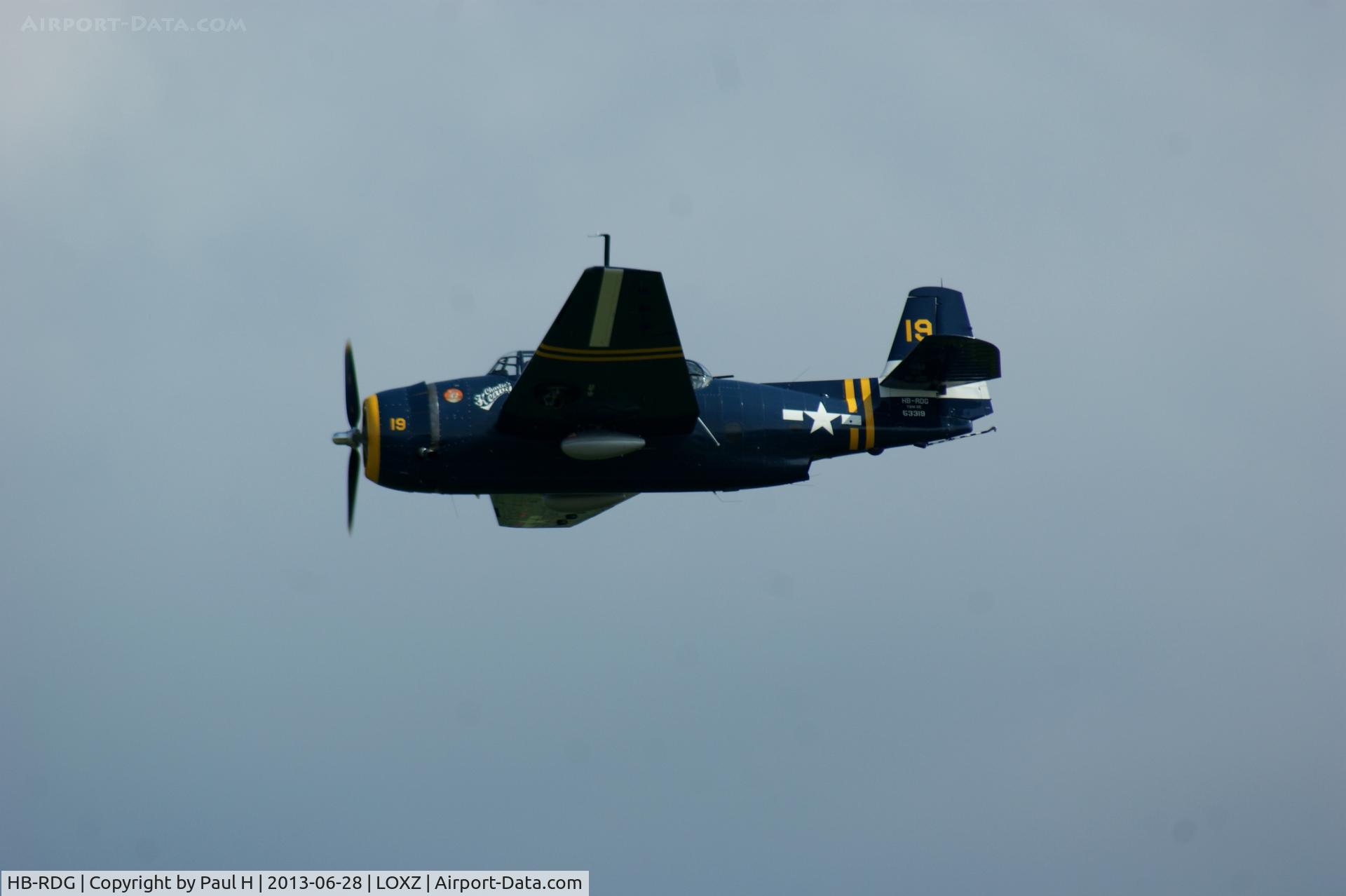 HB-RDG, 1945 Grumman TBM-3R Avenger C/N 3381, At Airpower11