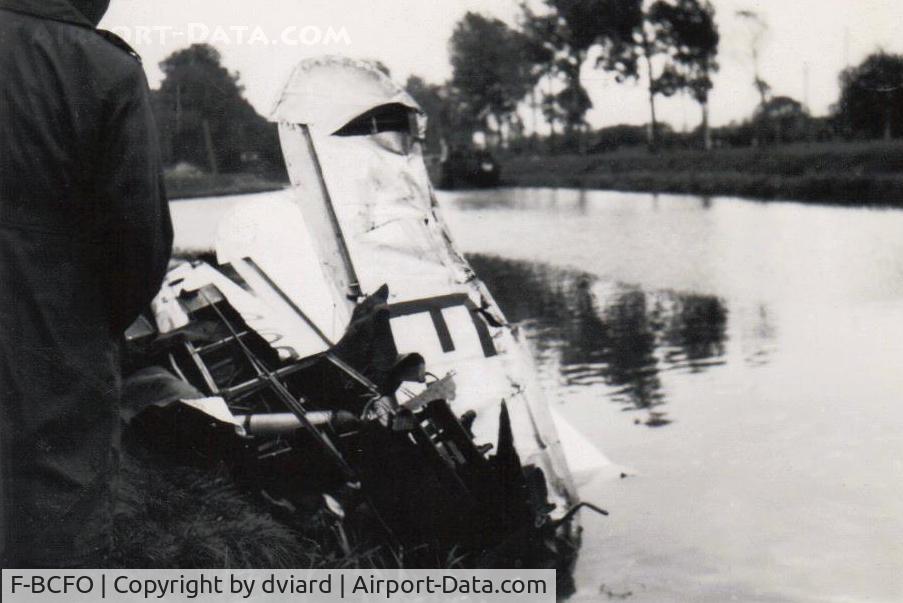 F-BCFO, Nord Stampe SV-4C C/N 272, Crash dans le canal de la Marne au Rhin à Saint-Dizier