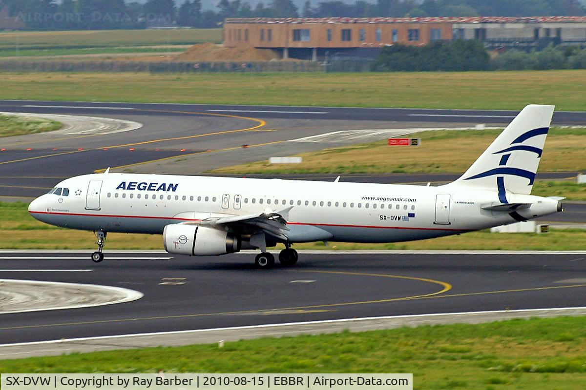SX-DVW, 2009 Airbus A320-232 C/N 3785, Airbus A320-232 [3785] (Aegean Airlines) Brussels~OO 15/08/2010