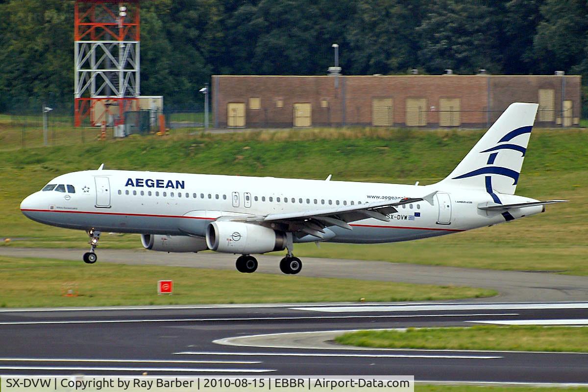 SX-DVW, 2009 Airbus A320-232 C/N 3785, Airbus A320-232 [3785] (Aegean Airlines) Brussels~OO 15/08/2010