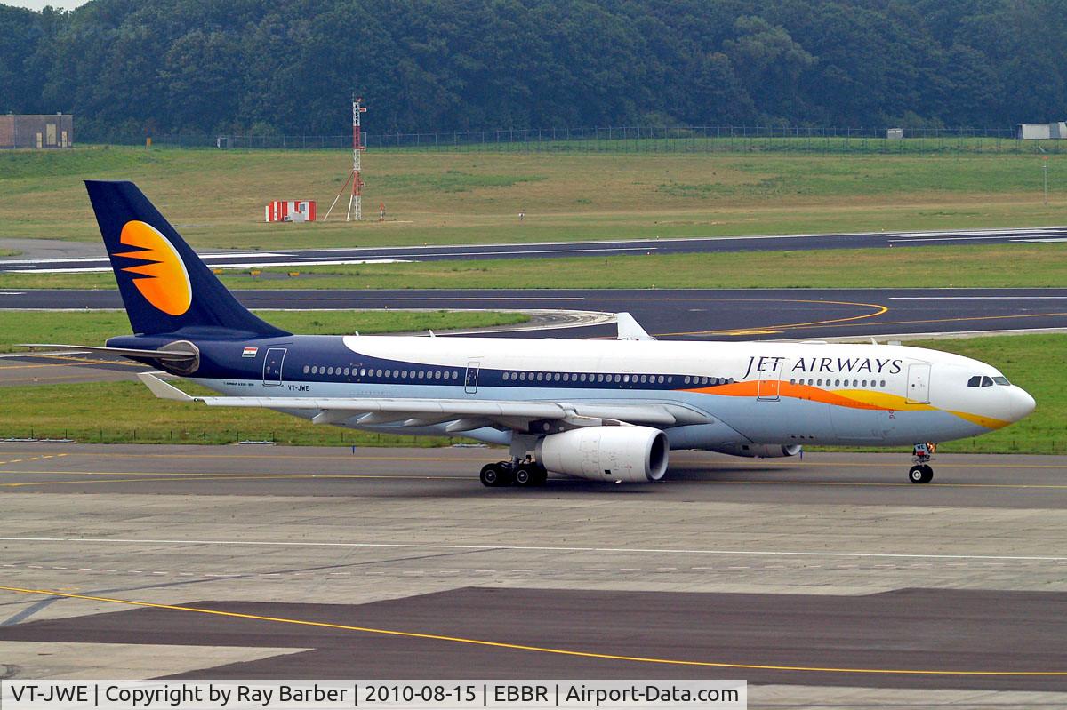 VT-JWE, 2006 Airbus A330-243 C/N 807, Airbus A330-203 [807] (Jet Airways) Brussels~OO 15/08/2010