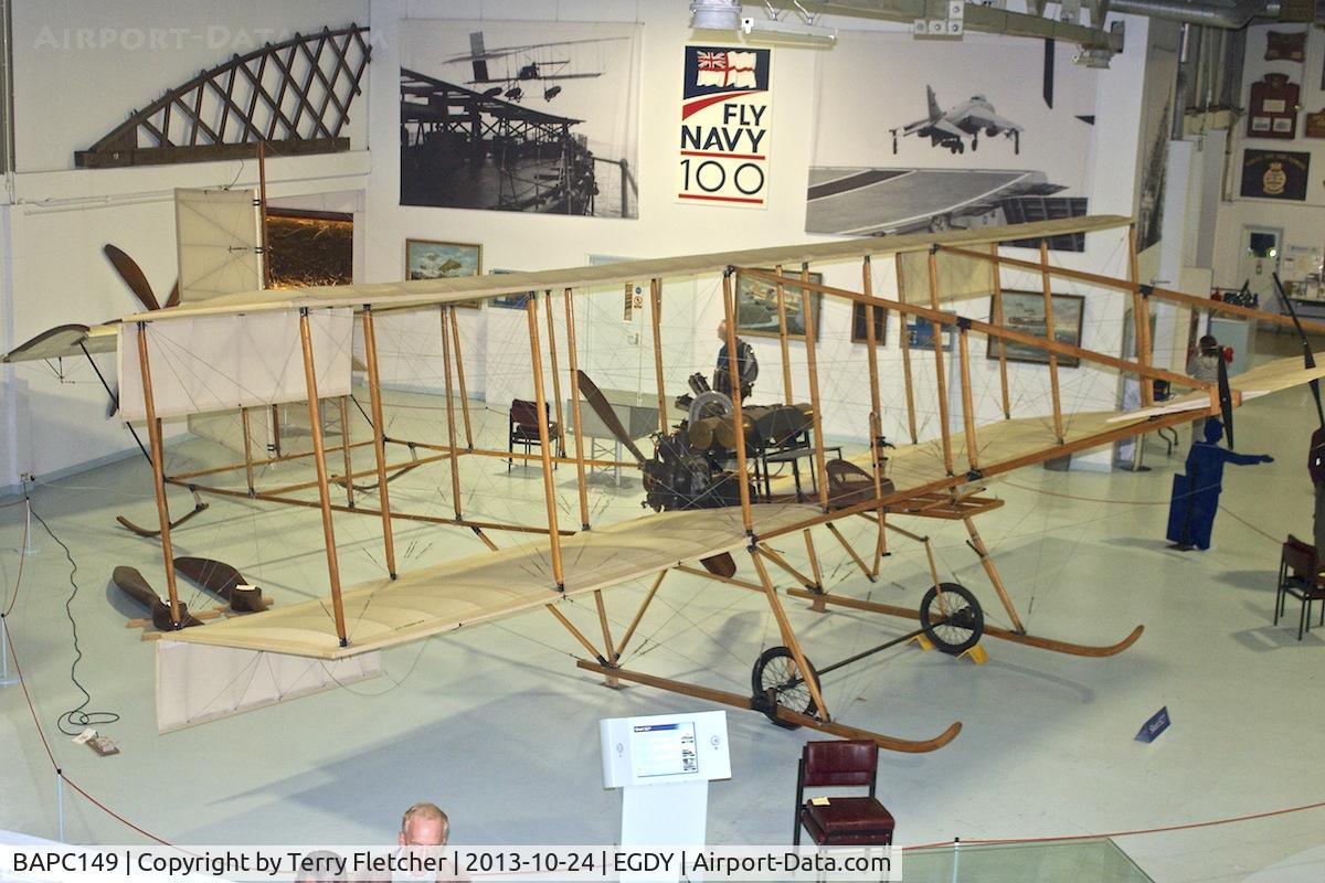 BAPC149, Short S27 Replica C/N BAPC.149, On display at Fleet Air Arm Museum , Yeovilton