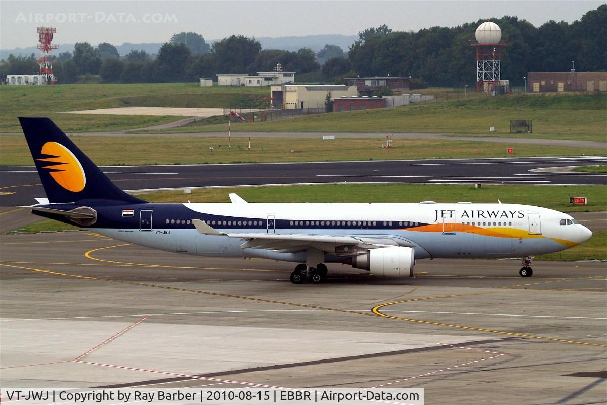 VT-JWJ, 2007 Airbus A330-203 C/N 885, Airbus A330-202 [885] (Jet Airways) Brussels~OO 15/08/2010