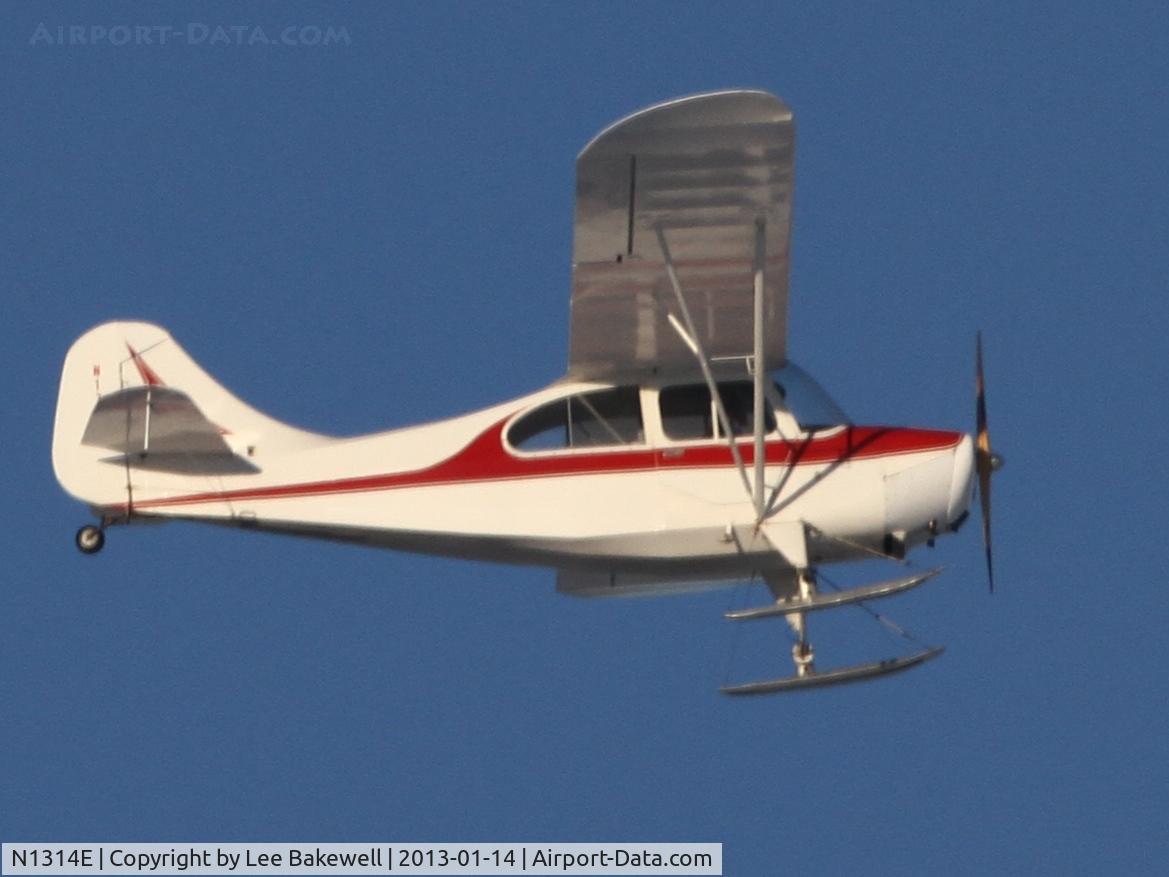 N1314E, 1946 Aeronca 7AC Champion C/N 7AC-4875, Photo taken while plane was operating in and out of Forest Lake, MN