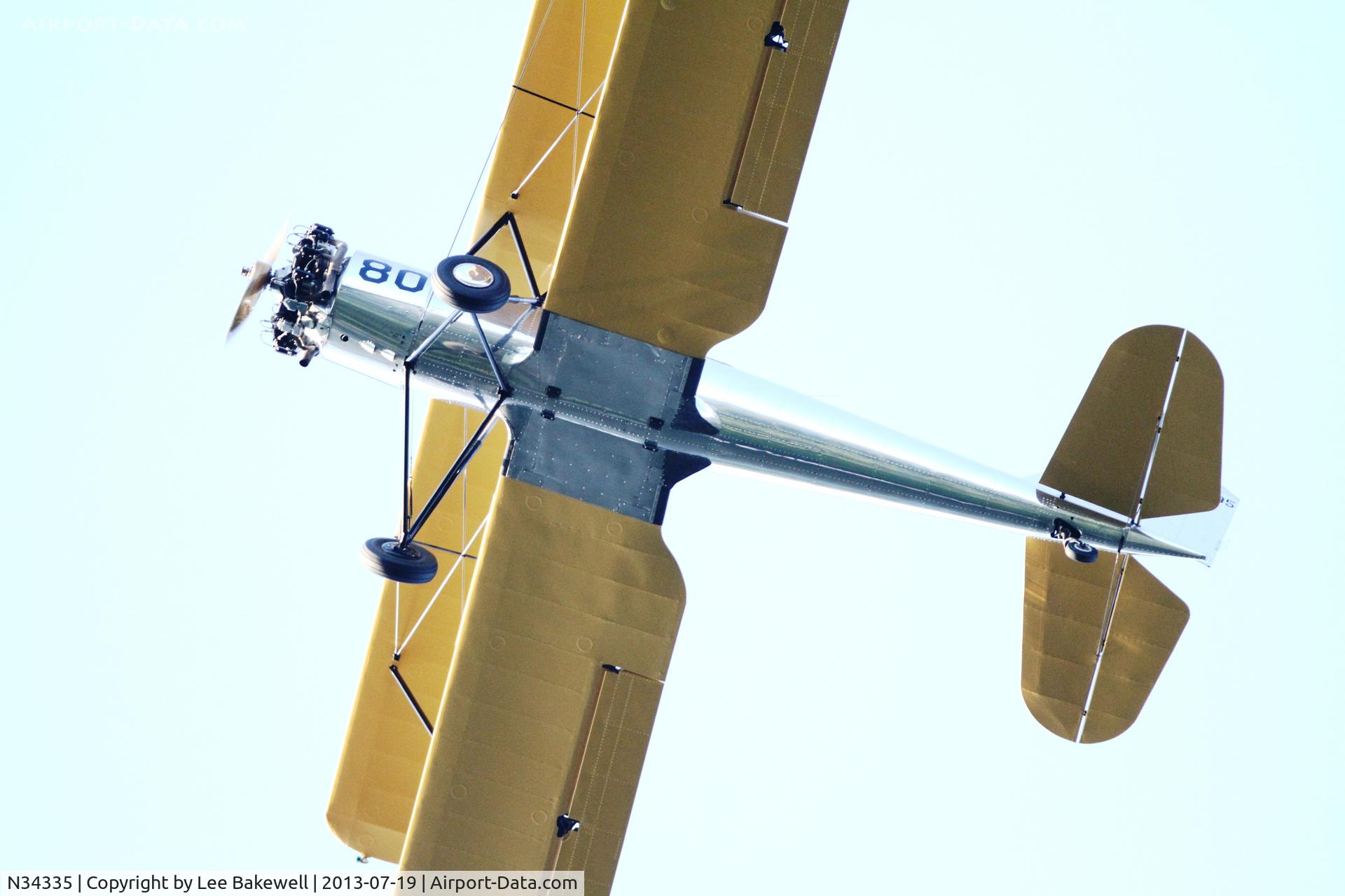 N34335, 1942 Meyers OTW-145 C/N 80, While operating over Forest Lake, MN