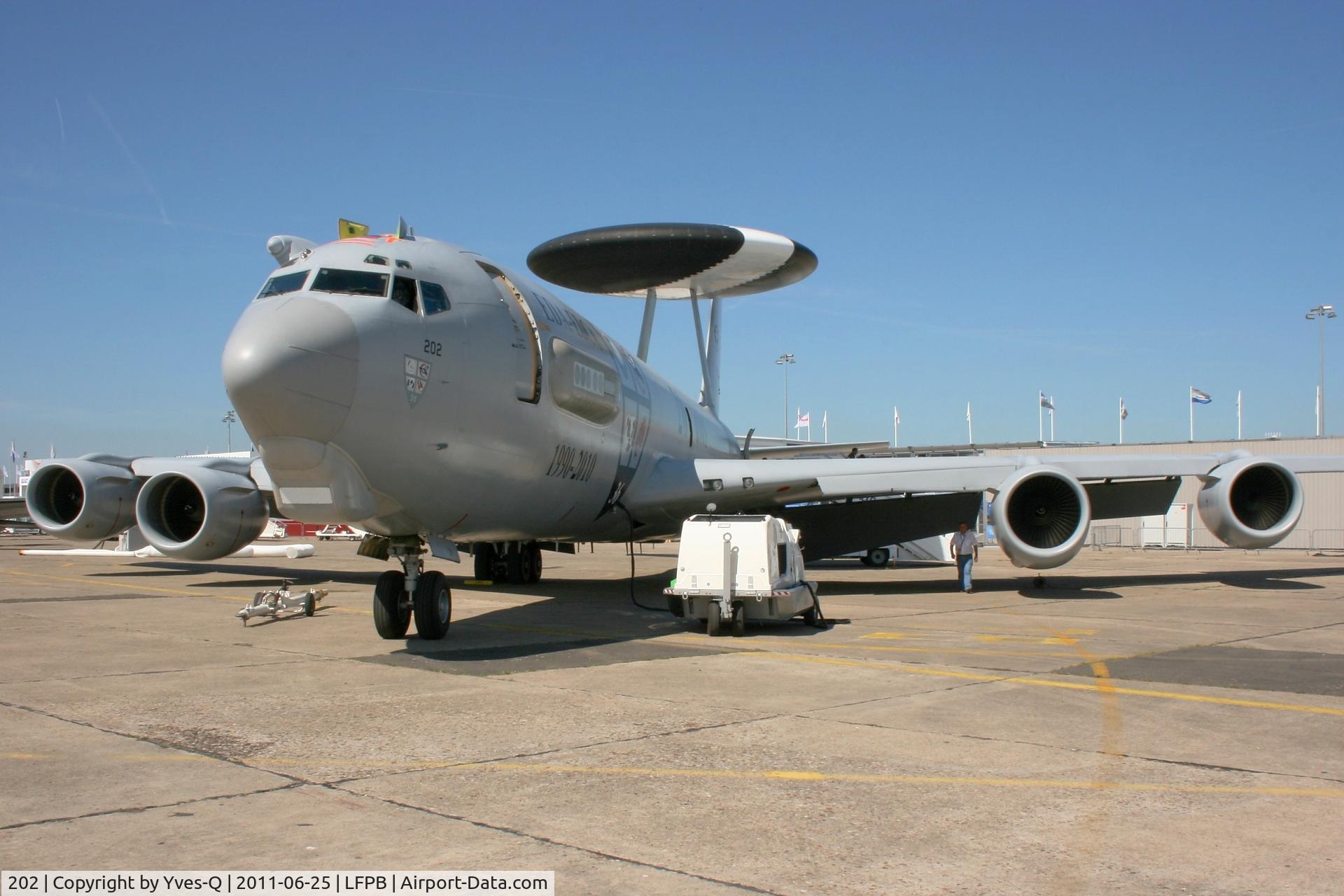 202, 1991 Boeing E-3F (707-300) Sentry C/N 24116, Boing E-3F SDCA, static display, Paris-Le Bourget (LFPB-LBG) Air show 2011
