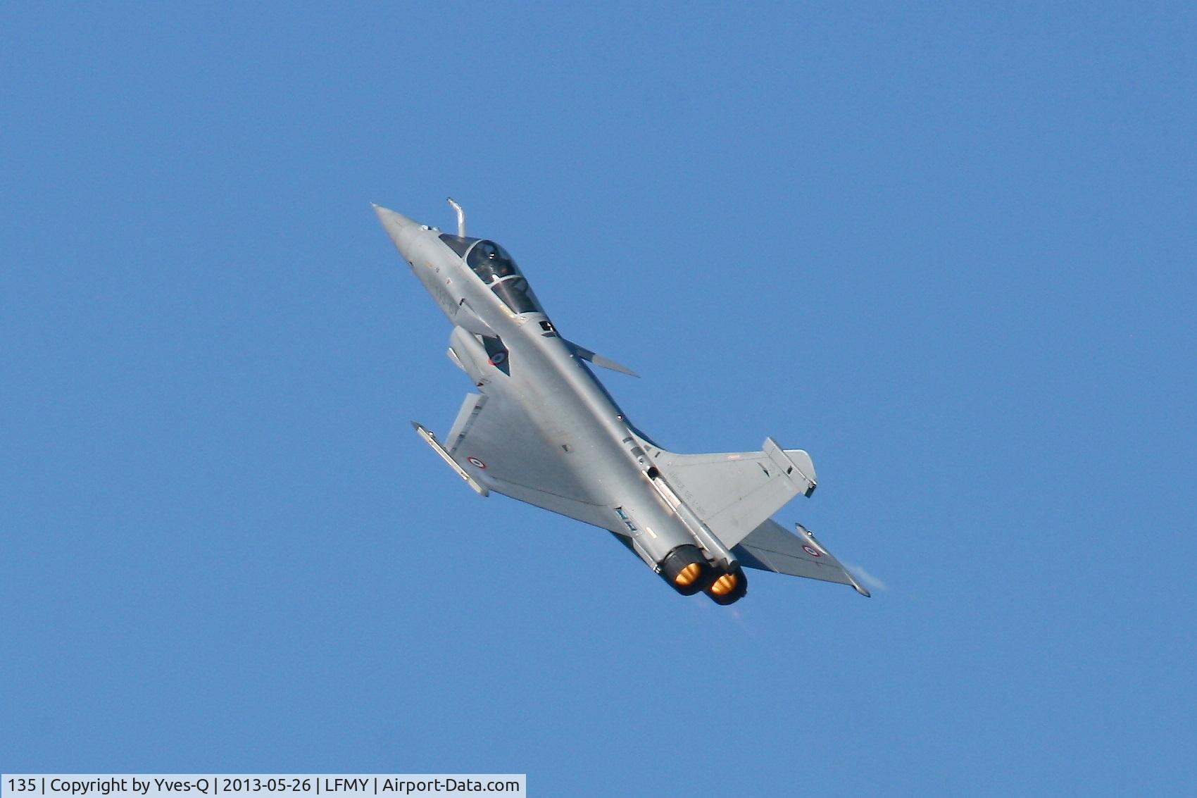135, Dassault Rafale C C/N 135, French Air Force Dassault Rafale C (113-GN) Solo Display, 60th  anniversary of Patrouille De France, Salon de Provence Air Base 701 (LFMY)