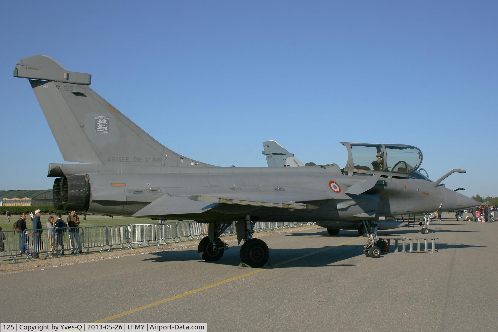 125, Dassault Rafale C C/N 125, French Air Force Dassault Rafale C (118-GD), Static Display, Salon de Provence Air Base 701 (LFMY)