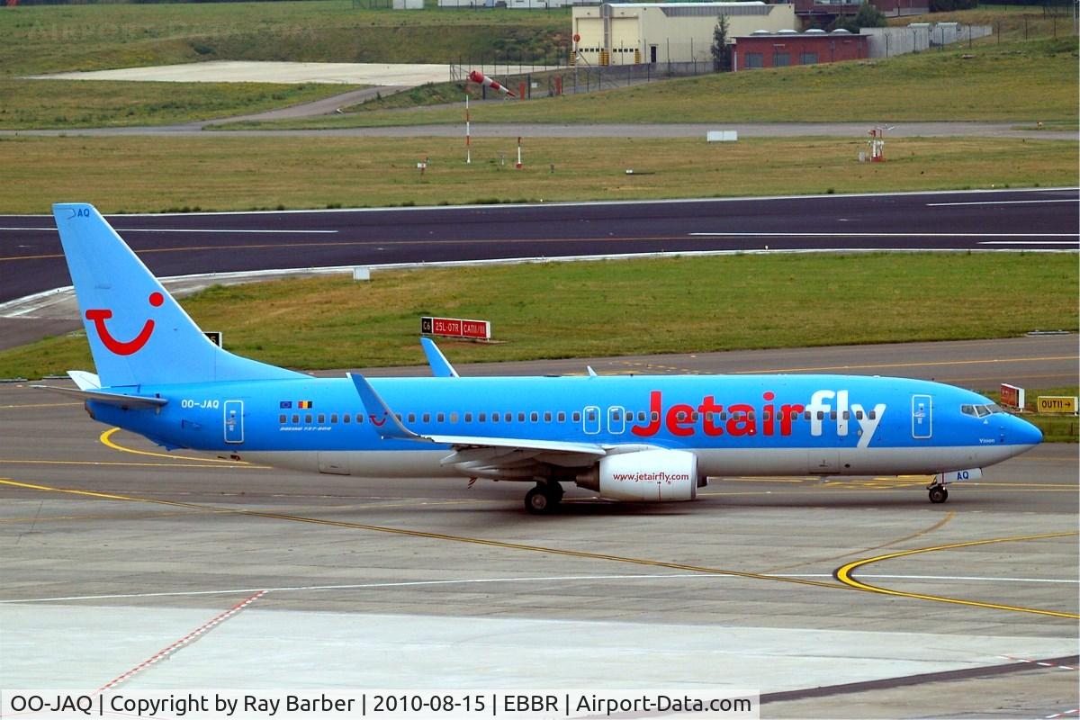 OO-JAQ, 2009 Boeing 737-8K5 C/N 35148, Boeing 737-8K5 [35148] (Jetairfly) Brussels~OO 15/08/2010