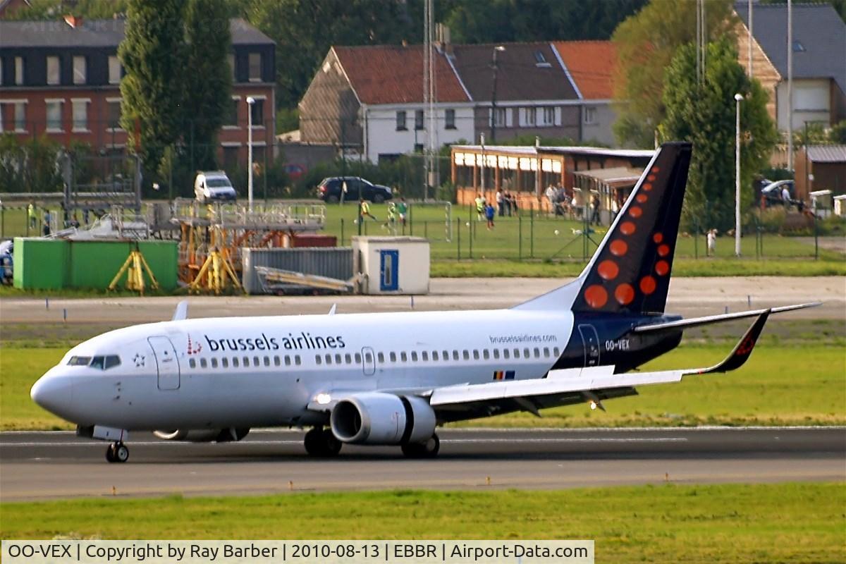 OO-VEX, 1997 Boeing 737-36N C/N 28670, Boeing 737-36N [28670] (Brussels Airlines) Brussels~OO 13/08/2010