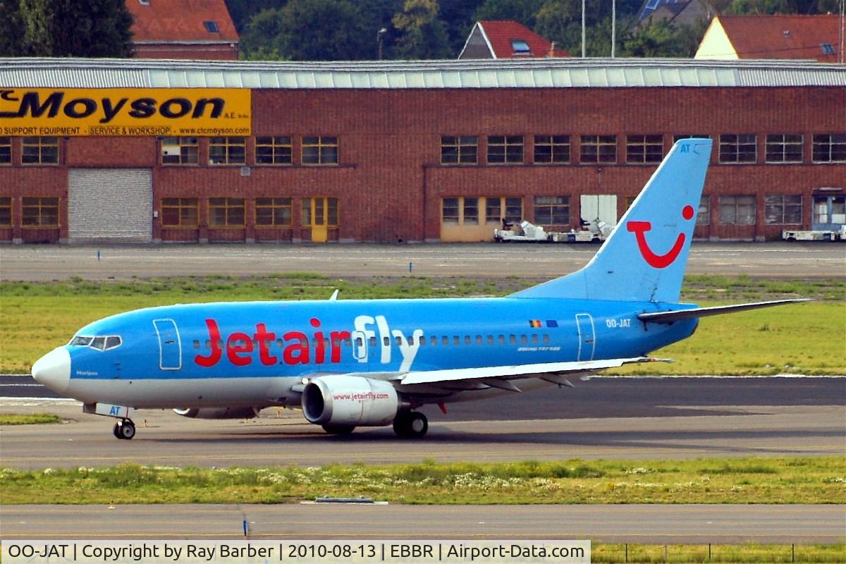 OO-JAT, 1990 Boeing 737-5K5 C/N 24927, Boeing 737-5K5 [24927] (Jetairfly) Brussels~OO 13/08/2010