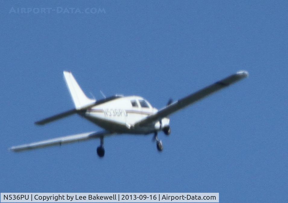 N536PU, 1992 Piper PA-28-161 C/N 2841321, While operating over Forest Lake, MN