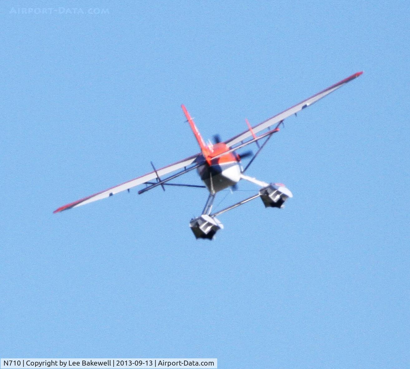 N710, 2009 Quest Kodiak 100 C/N 100-0021, While operating over Forest Lake, MN