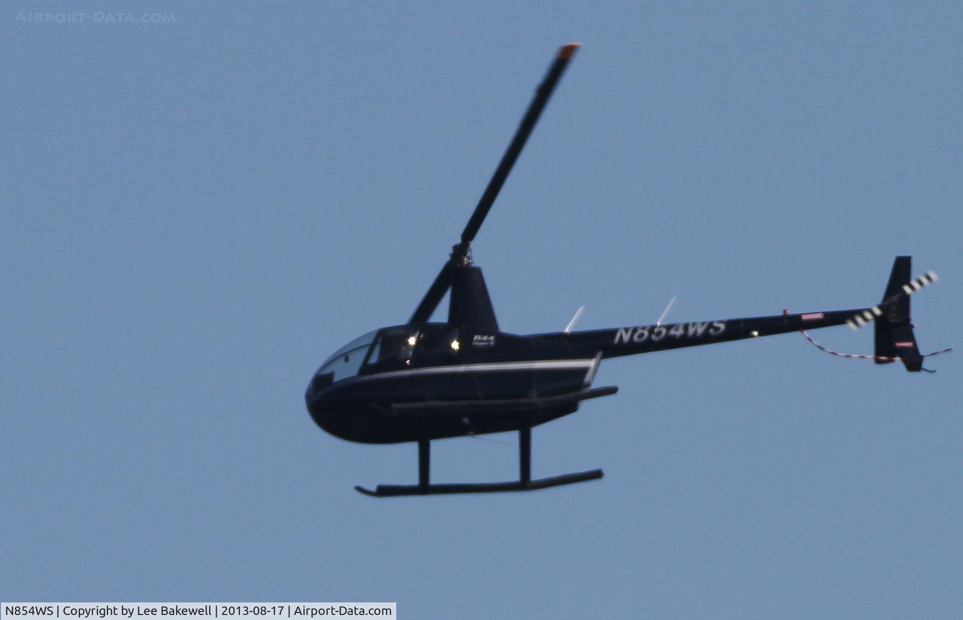 N854WS, 2005 Robinson R44 Raven II C/N 10844, While operating over Forest Lake, MN