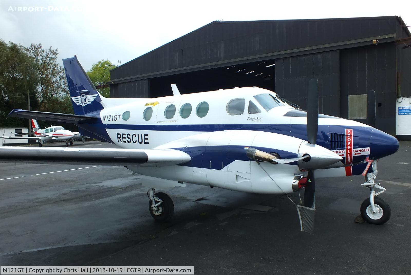 N121GT, 1984 Beech C90 King Air C/N LJ-1090, Rescue Global Management Services Ltd