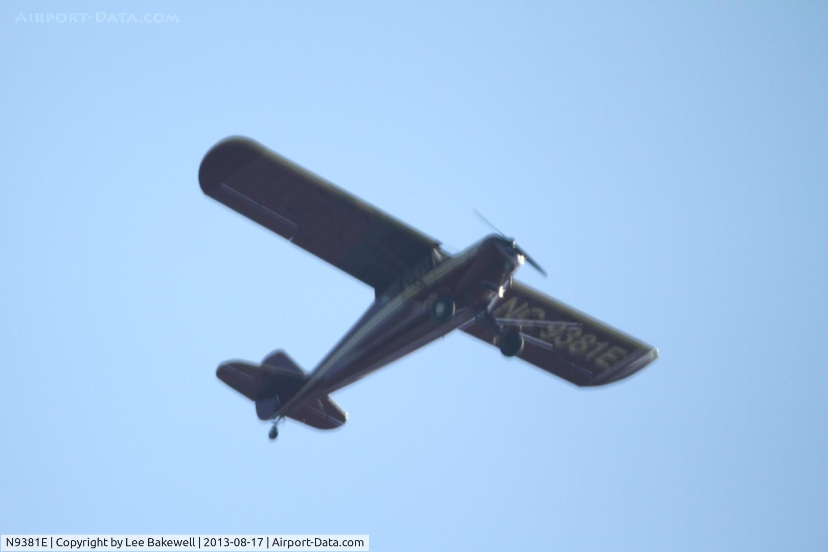 N9381E, 1946 Aeronca 11AC Chief C/N 11AC-910, While operating over Forest Lake, MN