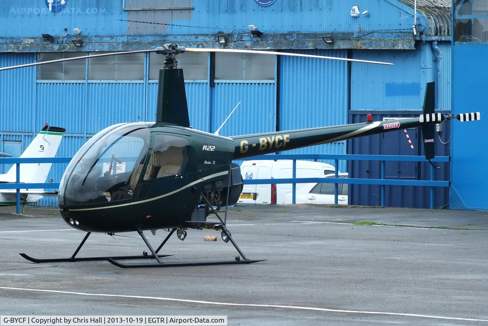 G-BYCF, 1998 Robinson R22 Beta II C/N 2866, Heliservices
