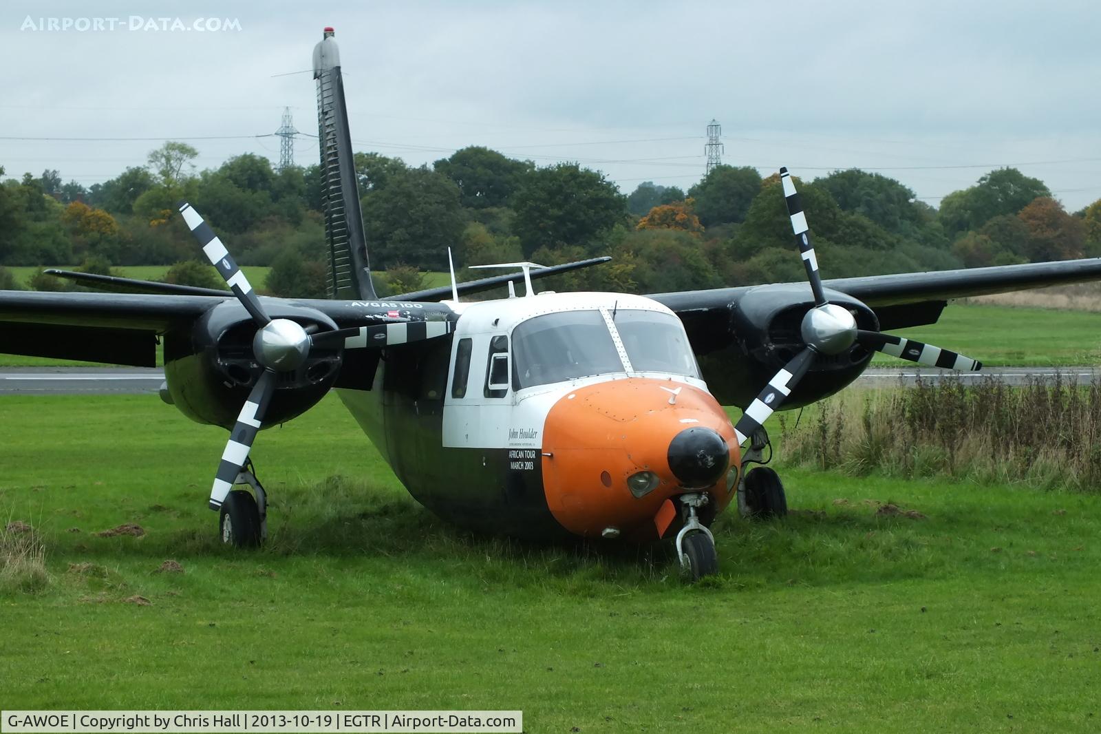 G-AWOE, 1959 Aero Commander 680E Commander C/N 680E-753-41, Elstree Flying Club