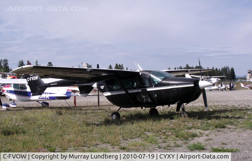 C-FVOW, 1965 Cessna 337 Super Skymaster C/N 337-0029, On the ramp at Whitehorse, Yukon, during the Century Flight 2010 fly-in.