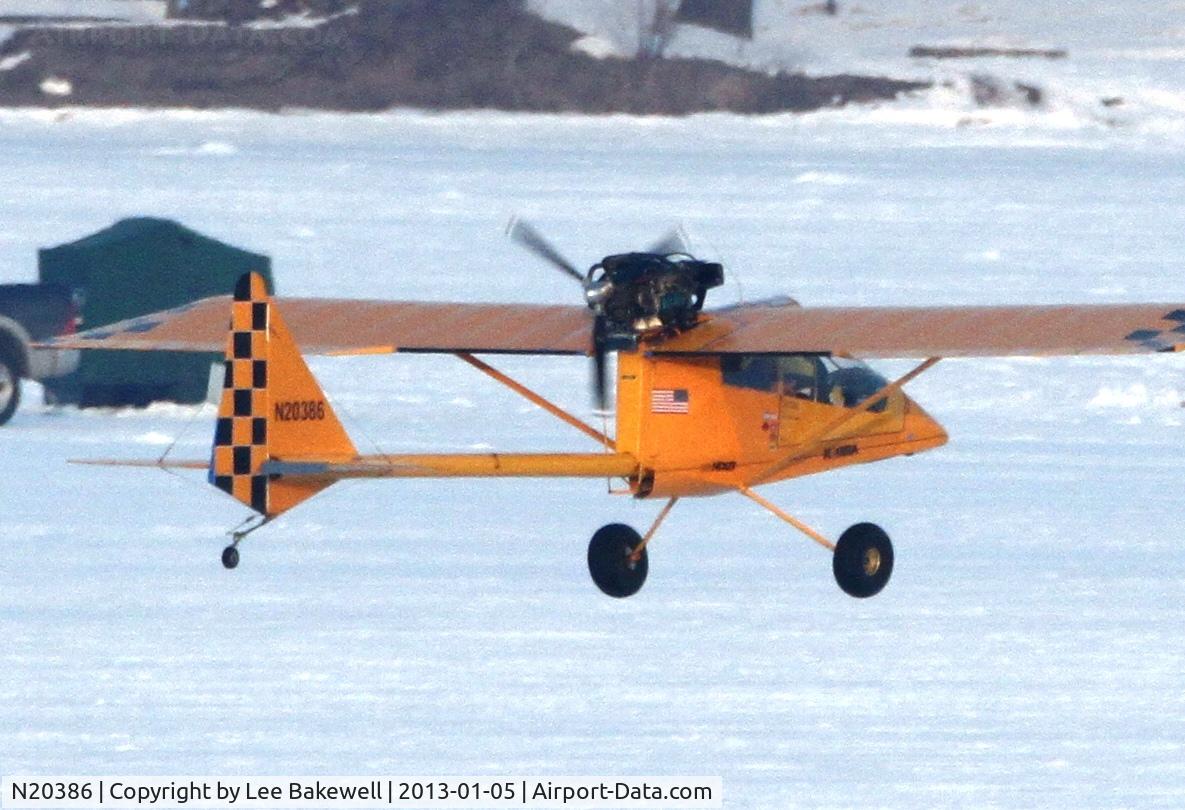 N20386, 2003 Kolb Kolbra C/N KB01-3-00007, Photo taken while plane was making a low pass over Forest Lake, MN