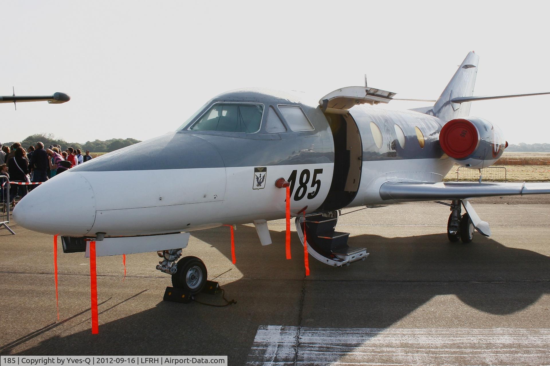 185, Dassault Falcon 10MER C/N 185, French Naval Aviation Dassault Falcon 10 MER, Lann-Bihoué  Naval Air Base (LFRH-LRT)