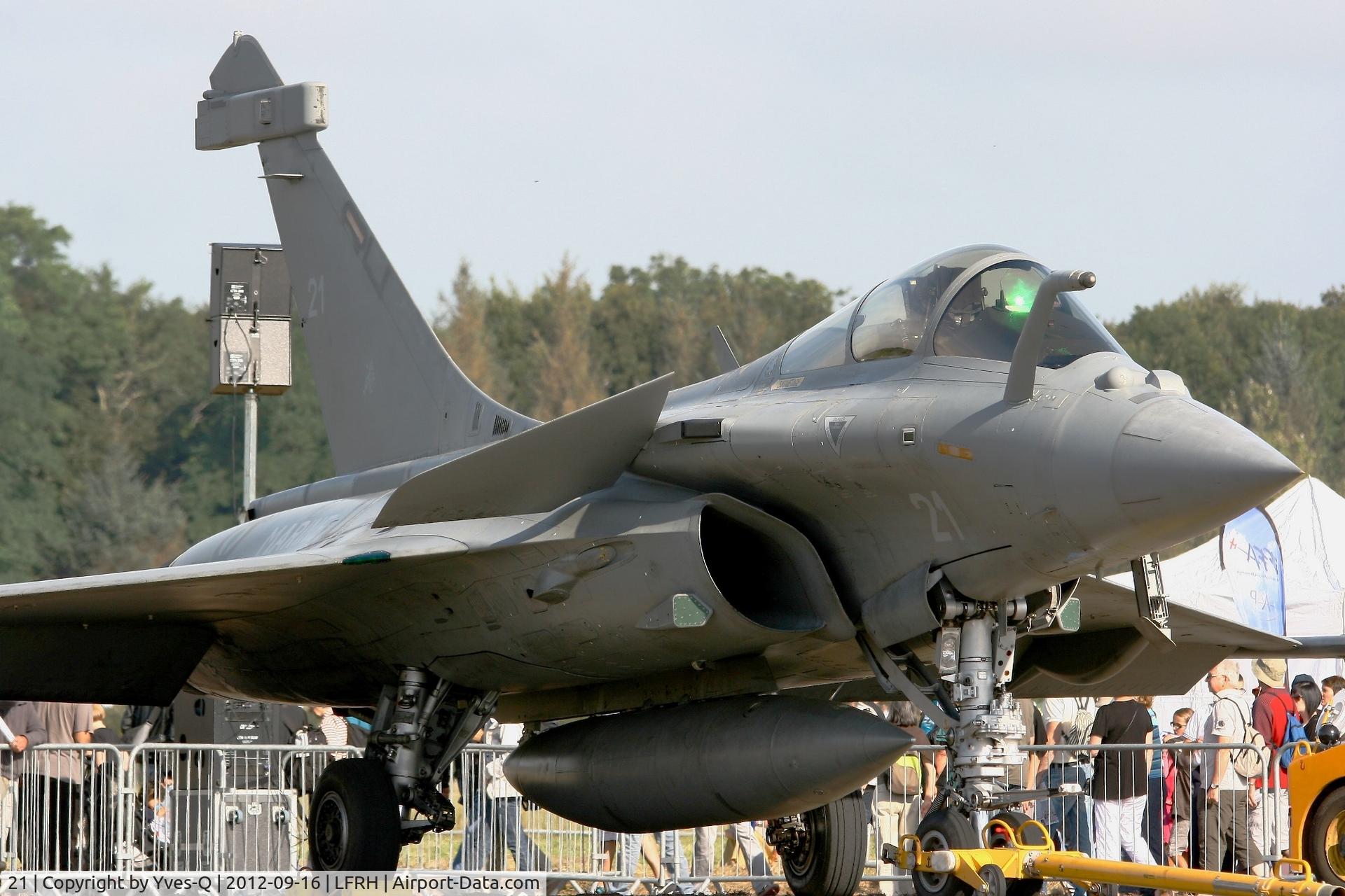 21, Dassault Rafale M C/N 21, French Naval Aviation Dassault Rafale M, Static Display, Lann-Bihoué Naval Air Base (LFRH-LRT)