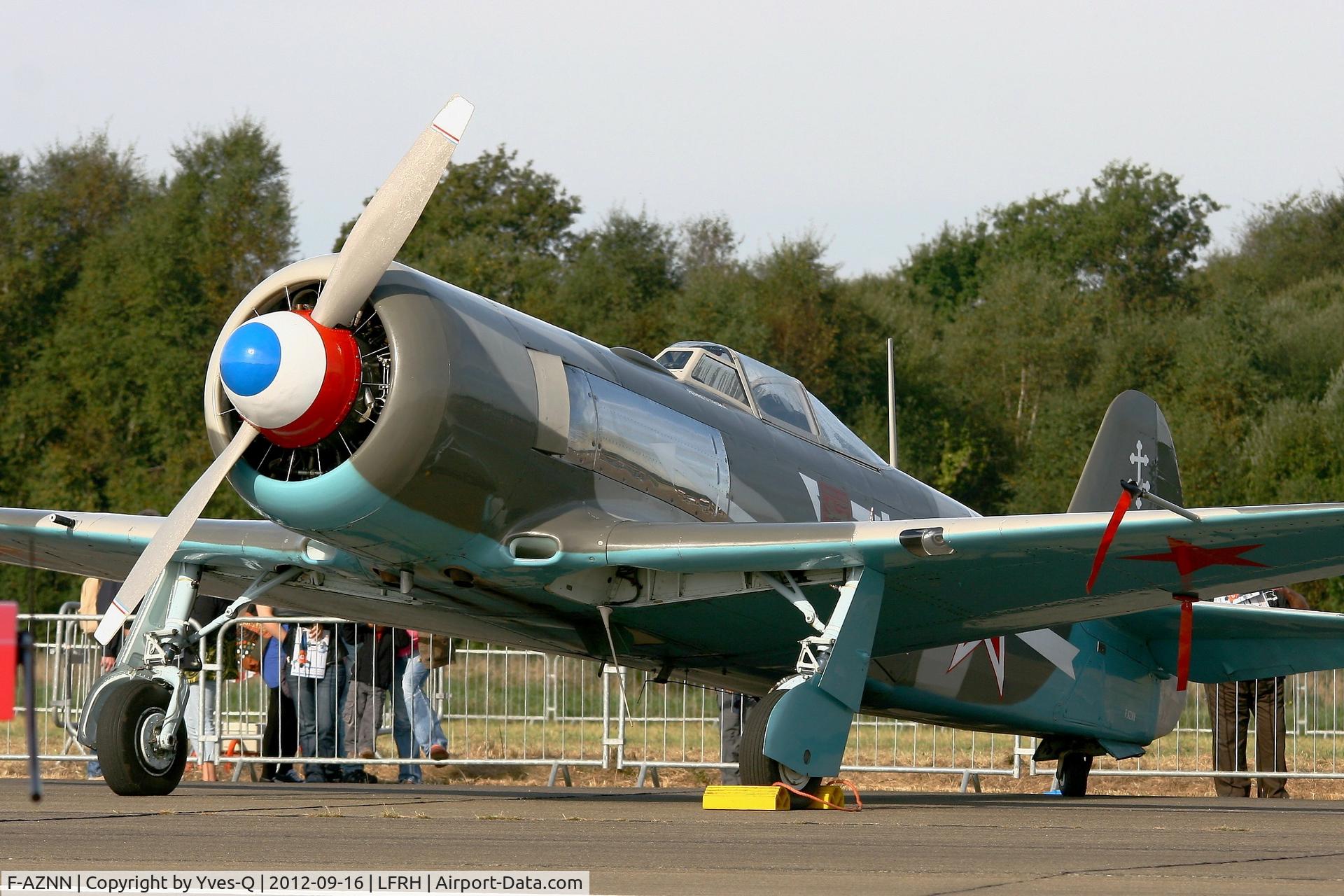 F-AZNN, Yakovlev Yak-11 C/N 25 III/05, Yakovlev Yak-11, Static Display,  Lann-Bihoué Naval Air Base (LFRH - LRT)