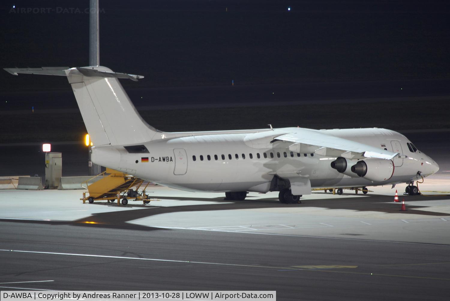 D-AWBA, 1989 British Aerospace BAe.146-300 C/N E3134, WDL BAe 146