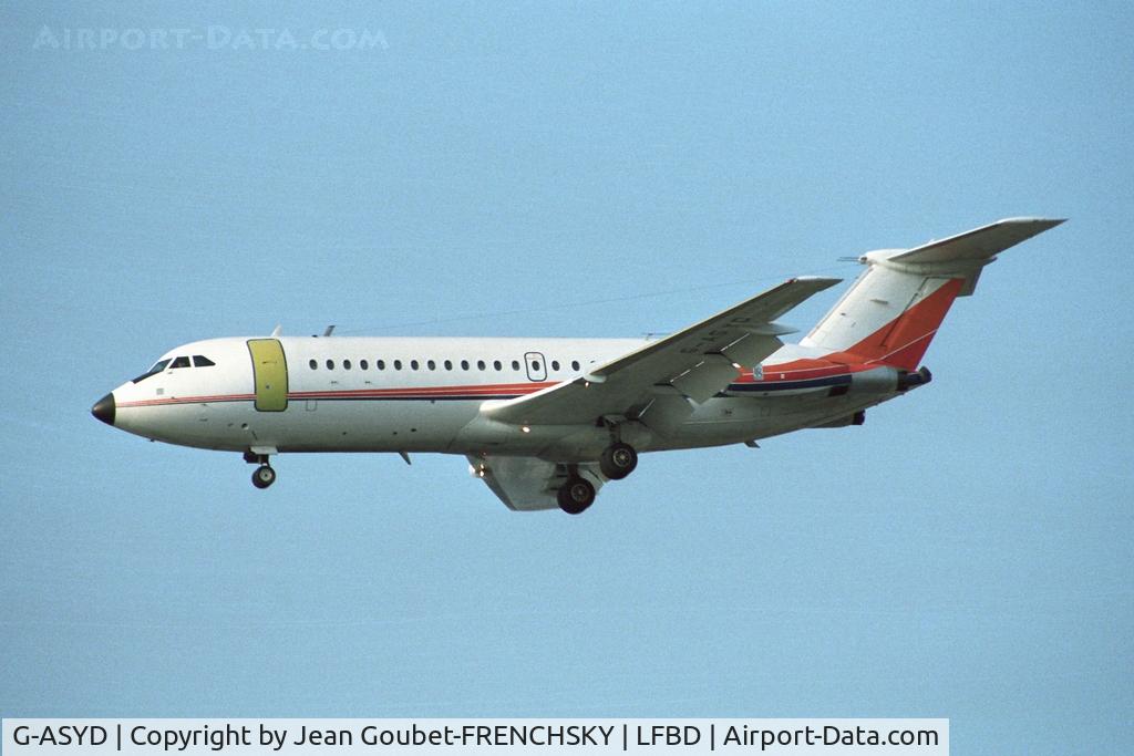 G-ASYD, 1965 BAC 111-475AM One-Eleven C/N BAC.053, BAe Civil Division Warton