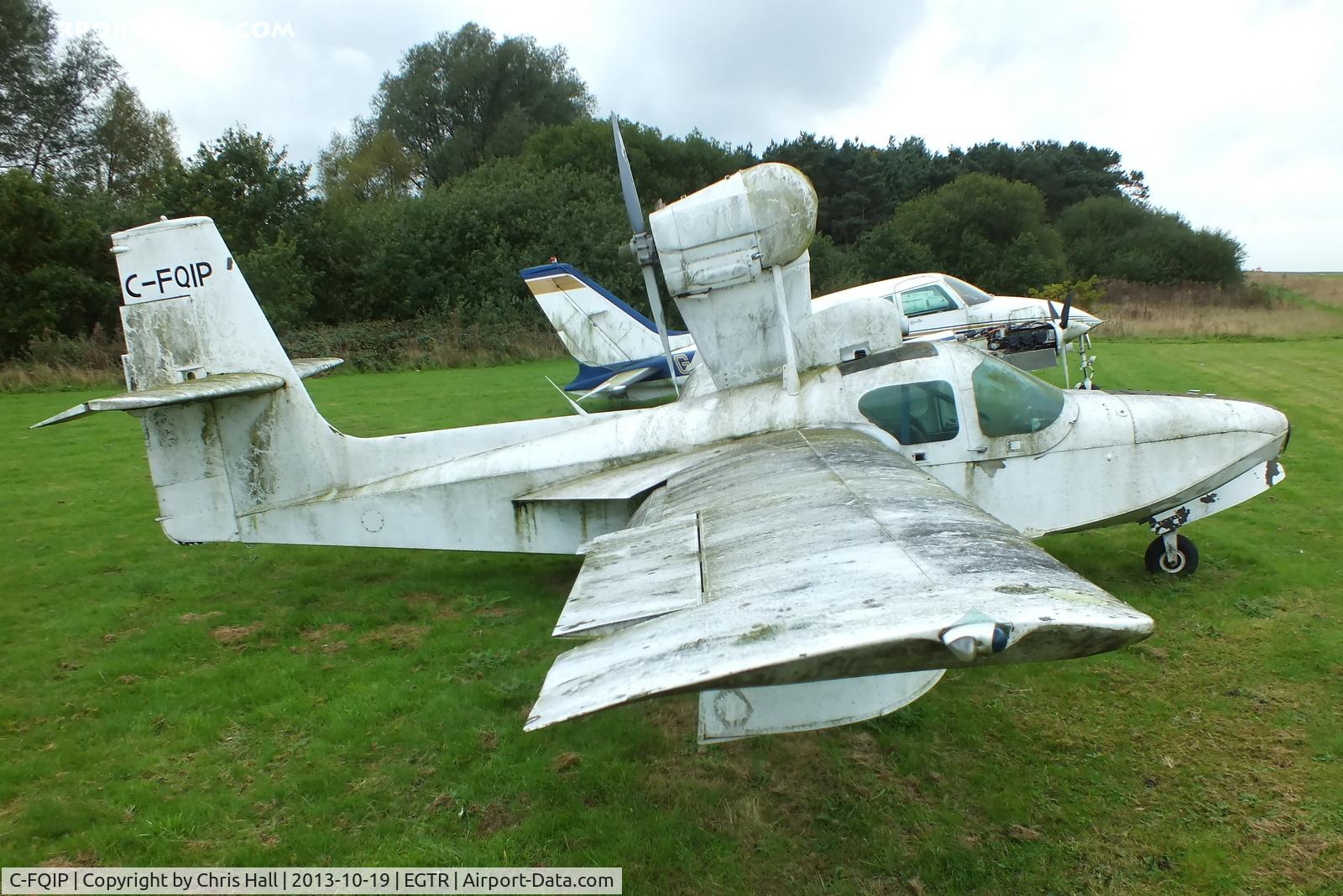 C-FQIP, 1975 Lake LA-4-200 Buccaneer C/N 679, This Lake Buccaneer has sat abandoned at Elstree for over 10 years