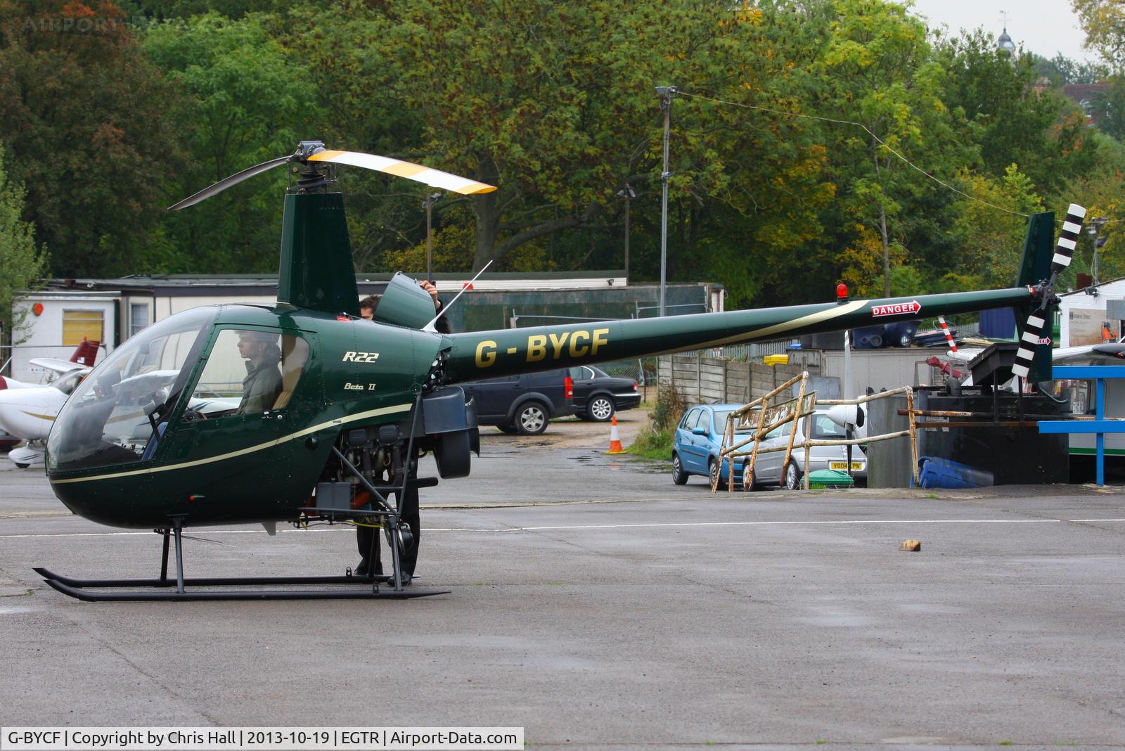G-BYCF, 1998 Robinson R22 Beta II C/N 2866, Heliservices