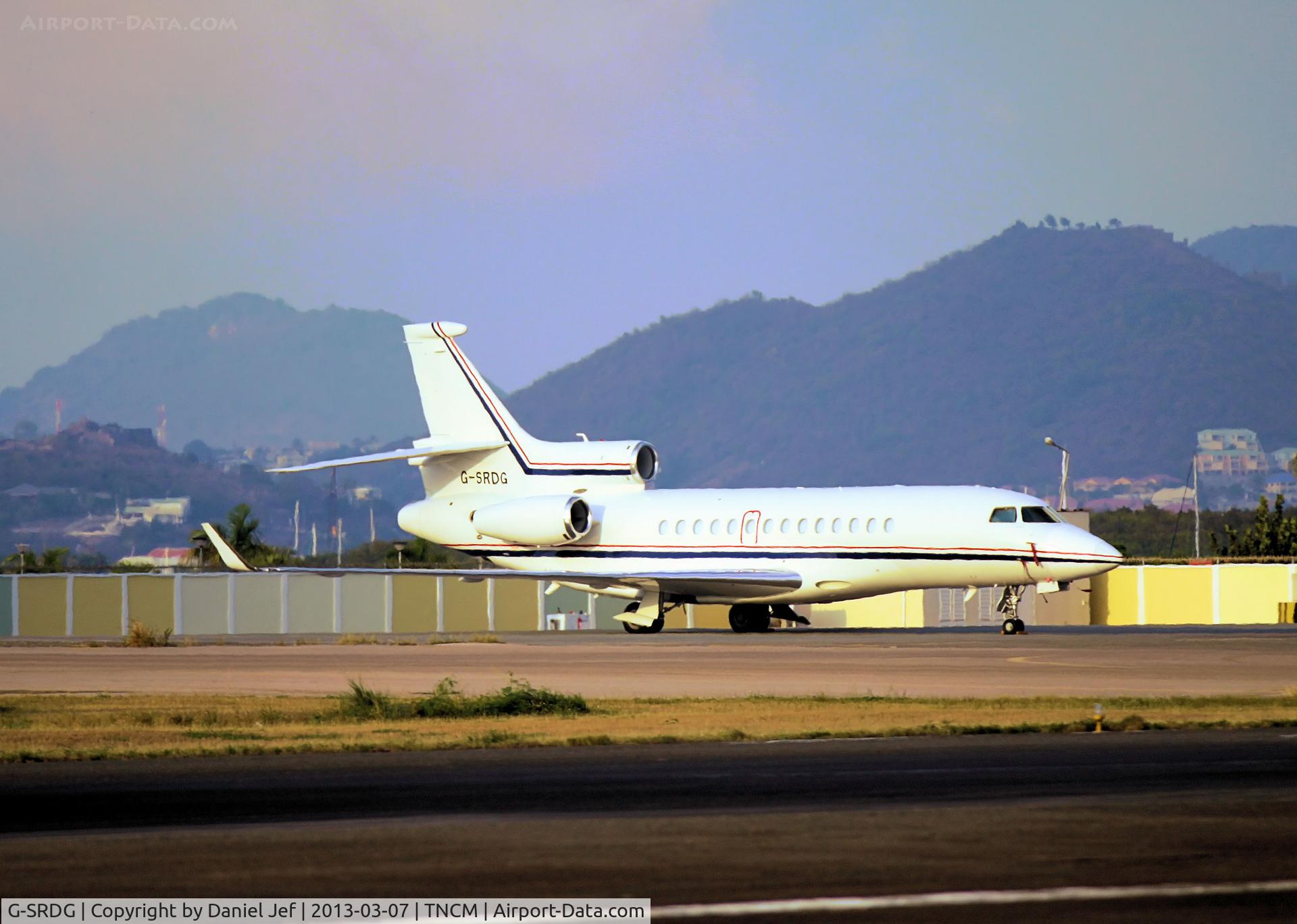 G-SRDG, 2008 Dassault Falcon 7X C/N 36, G-SRDG